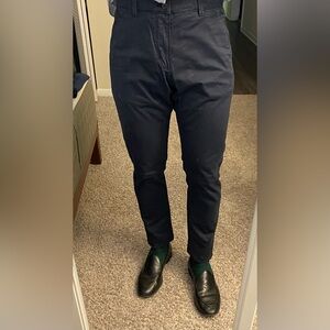 Zara Navy Chinos. Tapered slim Sz 31